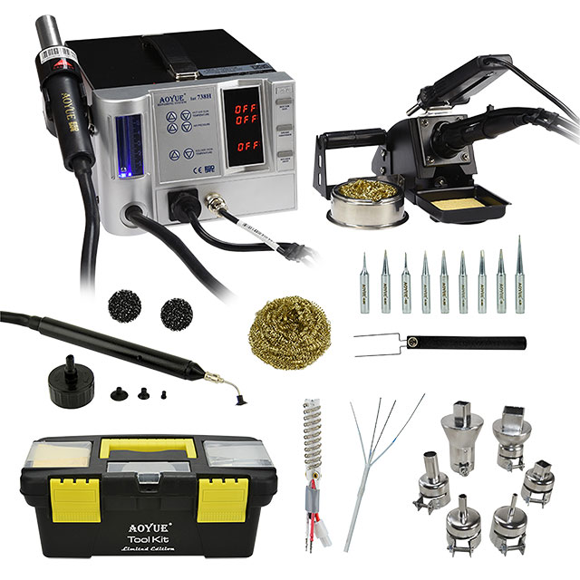 738H 5 IN 1 DIGITAL HOT AIR REWO