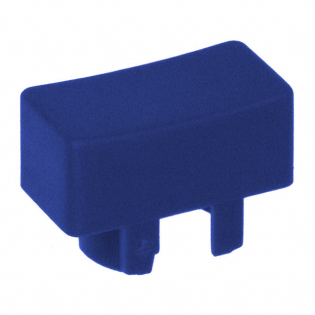 CAP TACTILE RECTANGULAR BLUE
