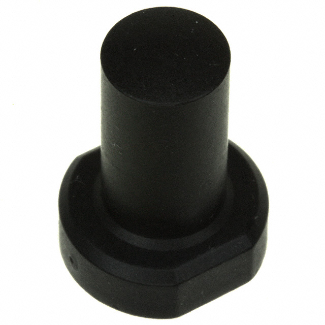 CAP TACTILE ROUND BLACK