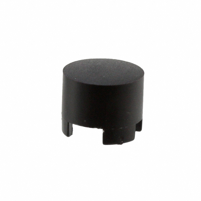 CAP TACTILE ROUND BLACK