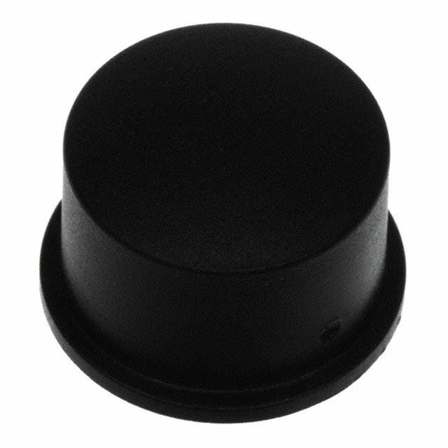 CAP TACTILE ROUND BLACK