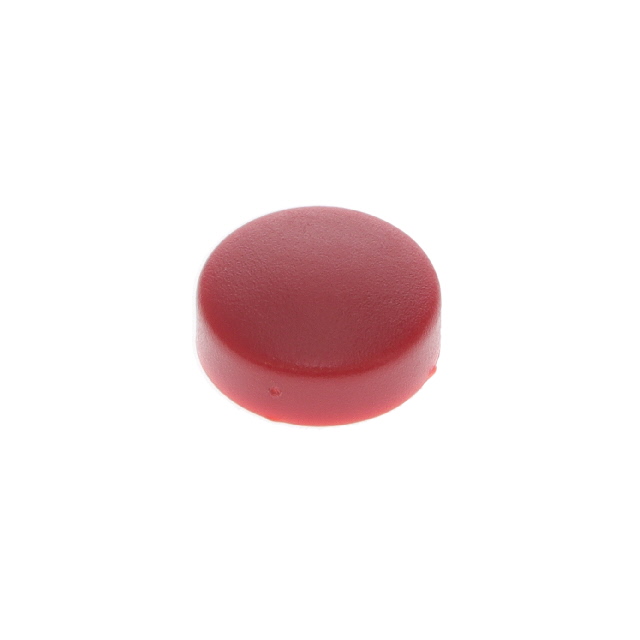 CAP TACTILE ROUND RED