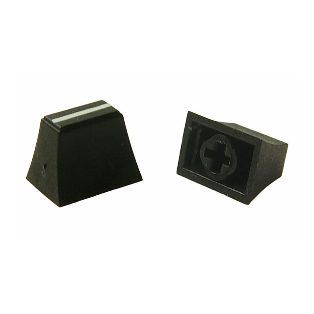 SLIDER KNOB CS7A BLACK WHITE ML