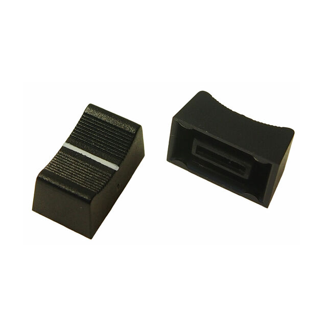 SLIDER KNOB CS8 BLACK/WHITE ML