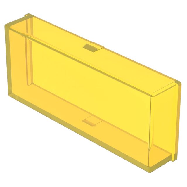 HOLDER YELLOW FLAT 14.4X34.4 PLA