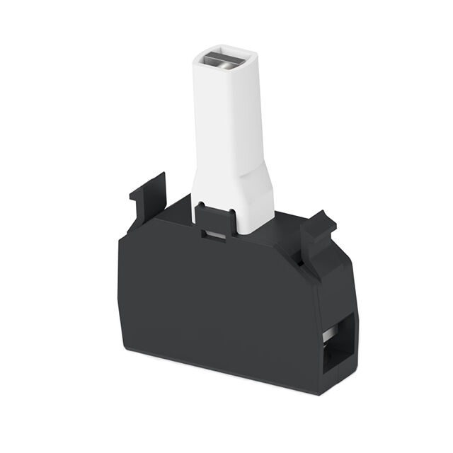 LED HOLDER ORANGE 12VAC/DC