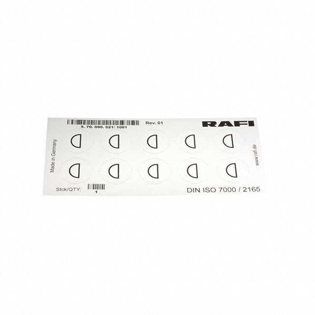 LABELLING SHEET, SYMBOL "LIGHT"