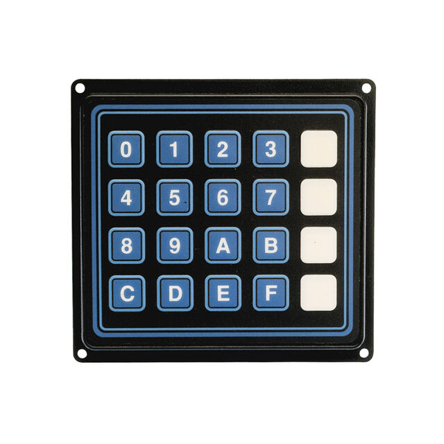 SWITCH KEYPAD 12KEY 0.01A 24V