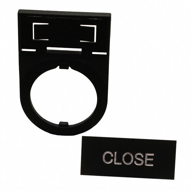 22MM STOP NAMEPLATE