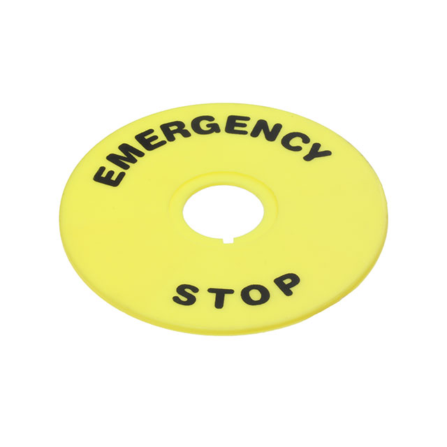 WARNING PLATE 90MM
