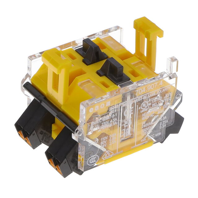 CONTACT BLOCK DPST-NC 6A 250V