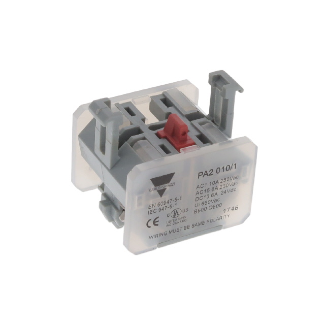 CONTACT BLOCK SPST-NC 10A 250V