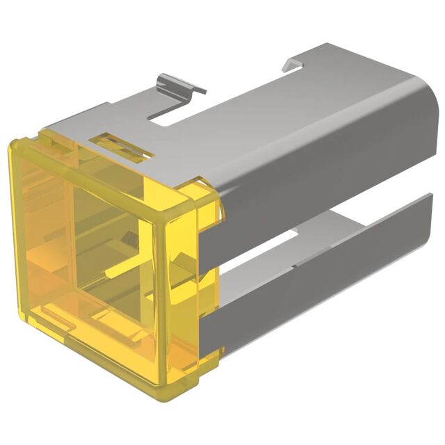 CONFIG SWITCH LENS YELLOW RECT