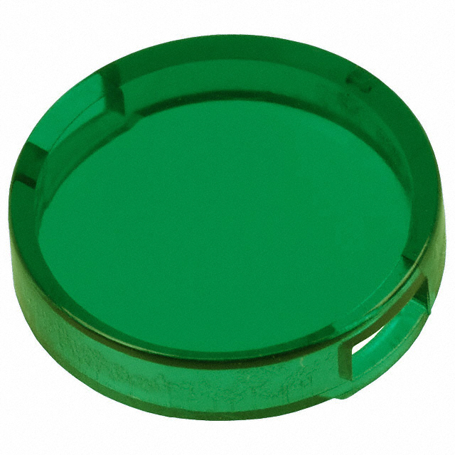 CONFIG SWITCH LENS GREEN ROUND