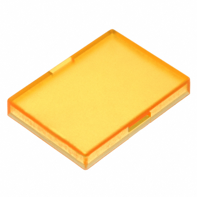 CONFIG SWITCH LENS YELLOW RECT