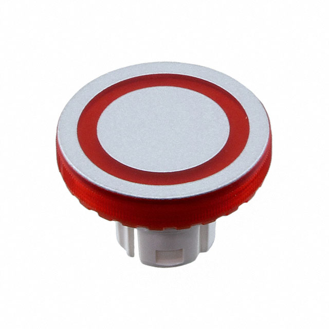 CONFIG SWITCH LENS RED ROUND