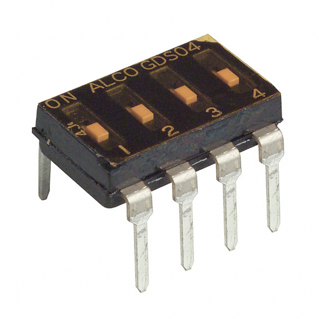 SWITCH SLIDE DIP SPST 0.025A 24V