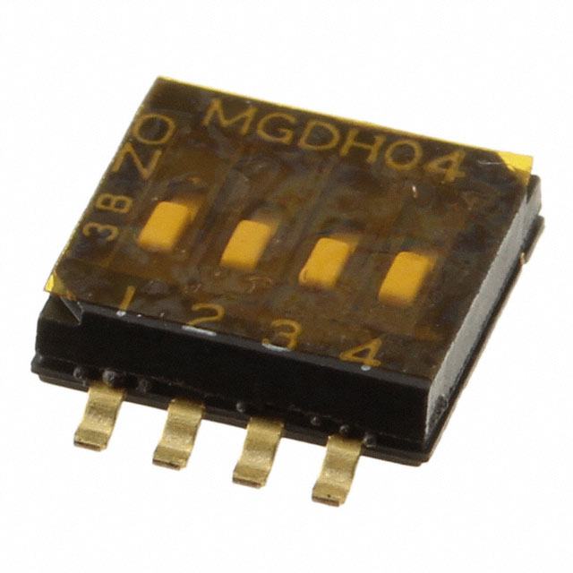 SWITCH SLIDE DIP SPST 0.025A 24V