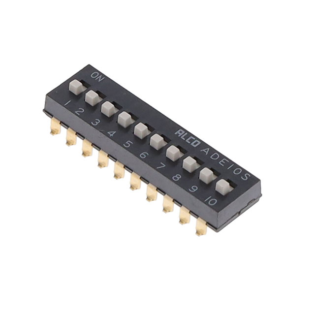 SWITCH SLIDE DIP SPST 0.1A 24V