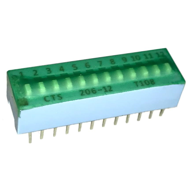 SWITCH SLIDE DIP SPST 0.05A 24V