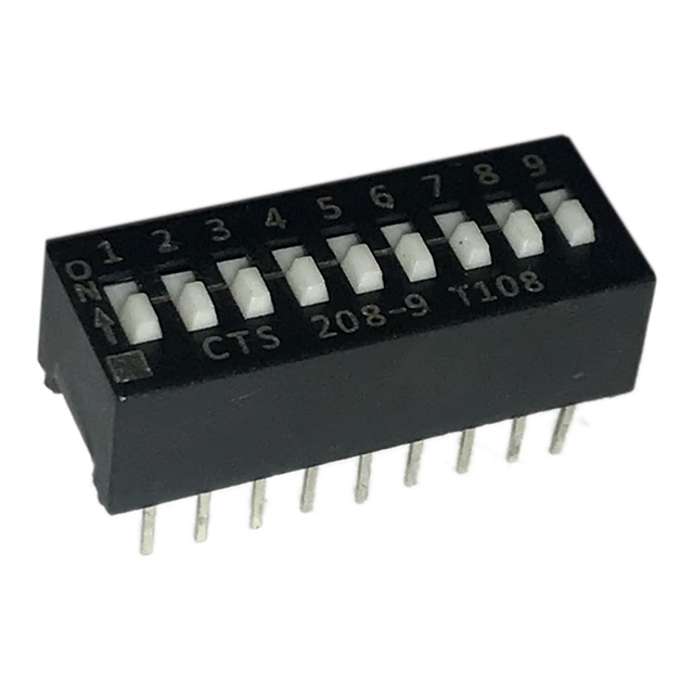 SWITCH SLIDE DIP SPST 0.05A 24V
