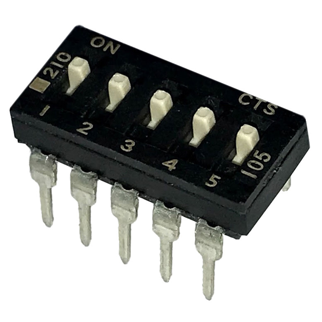 SWITCH SLIDE DIP SPST 0.1A 20V
