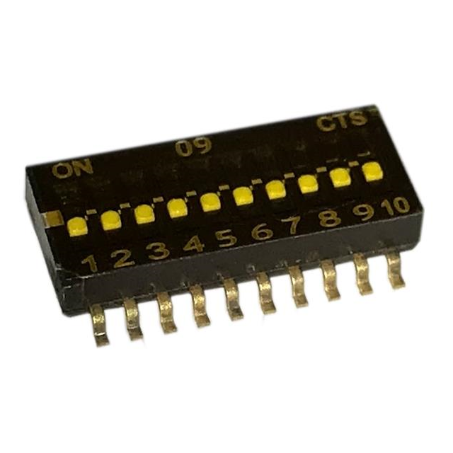 SWITCH SLIDE DIP SPST 0.025A 24V