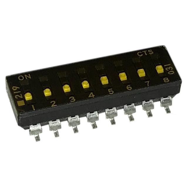 SWITCH SLIDE DIP SPST 0.1A 20V