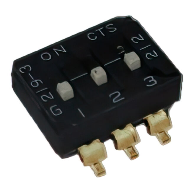 SWITCH SLIDE DIP SPST 0.1A 20V
