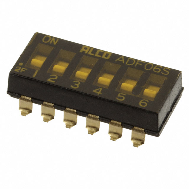 SWITCH SLIDE DIP SPST 0.025A 24V
