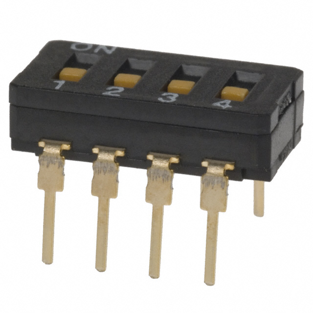 SWITCH SLIDE DIP SPST 0.03A 30V