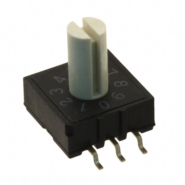 SWITCH ROTARY DIP HEX 0.025A 24V
