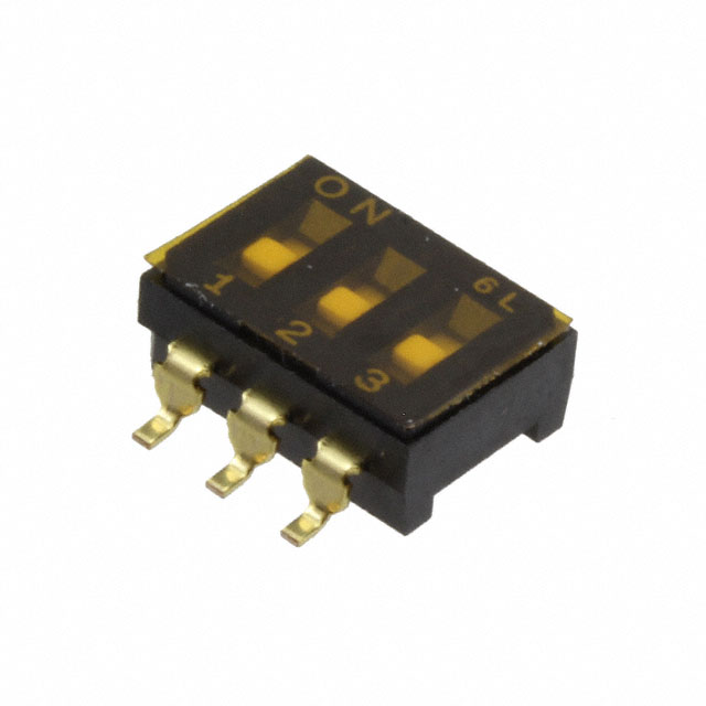 SWITCH SLIDE DIP SPST 0.1A 6V