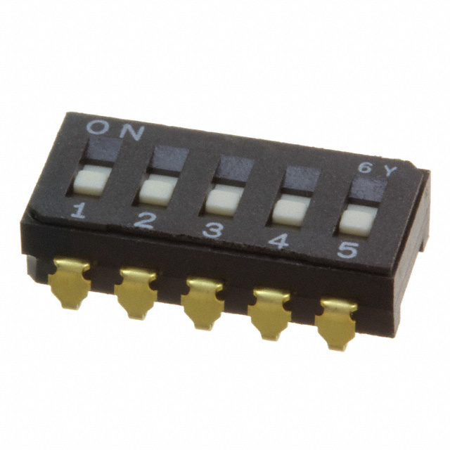SWITCH SLIDE DIP SPST 0.1A 6V