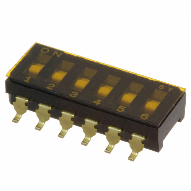 SWITCH SLIDE DIP SPST 0.1A 6V