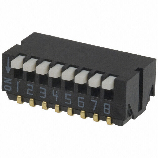 SWITCH PIANO DIP SPST 0.1A 6V
