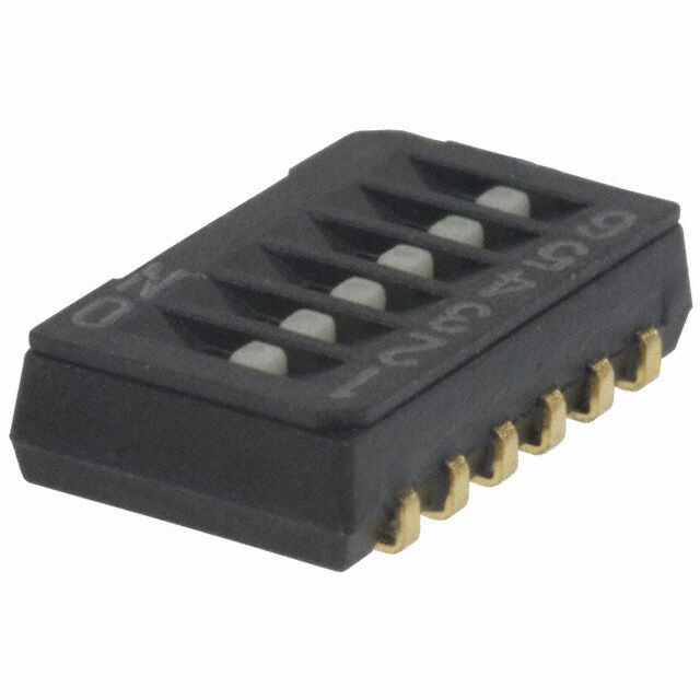 SWITCH SLIDE DIP SPST 0.1A 6V