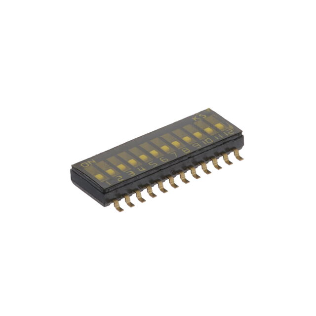 DUAL-IN-LINE SWITCH, HALF-PITCH-