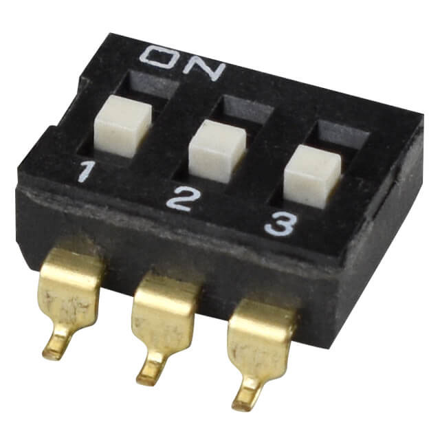 SWITCH SLIDE DIP SPST 0.025A 24V