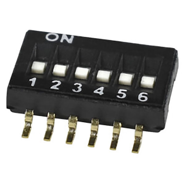 SWITCH SLIDE DIP SPST 0.025A 24V