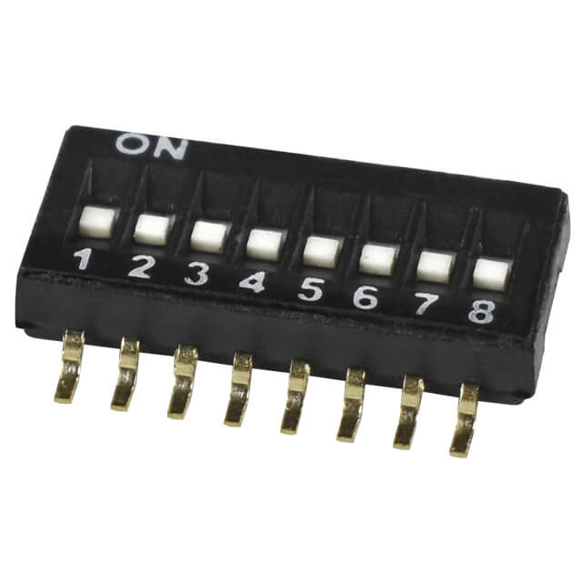 SWITCH SLIDE DIP SPST 0.025A 24V
