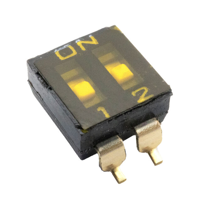 SWITCH SLIDE DIP SPST 0.025A 24V