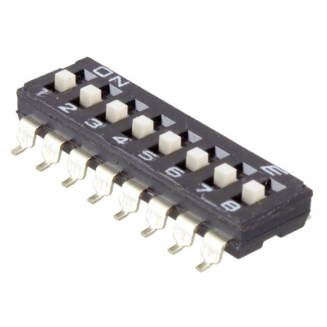 SWITCH SLIDE DIP SPST 0.025A 24V