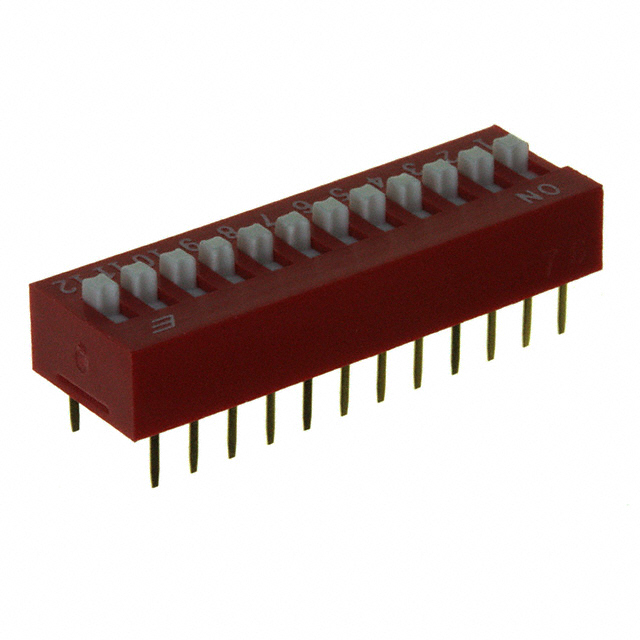 SWITCH SLIDE DIP SPST 0.025A 24V