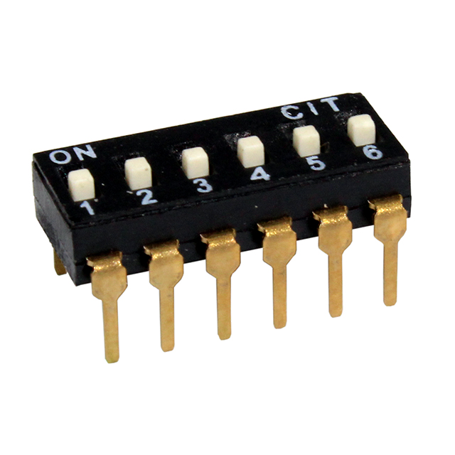 SWITCH SLIDE DIP SPST 0.025A 24V