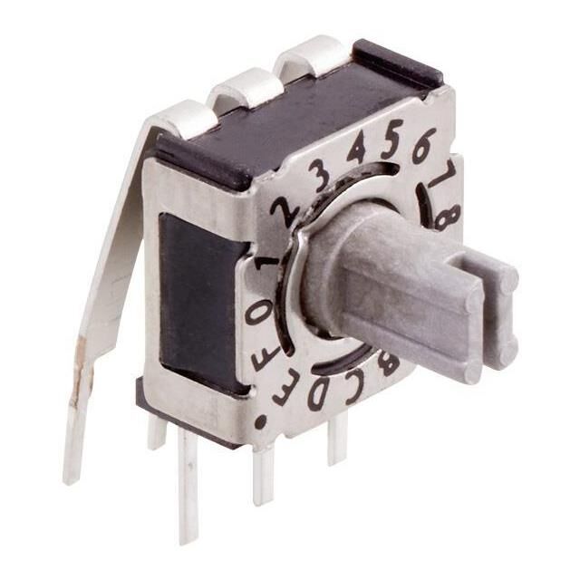 SWITCH ROTARY DIP  HEXADECIMAL 1