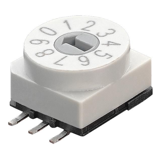 SWITCH ROTARY DIP  HEXADECIMAL 1