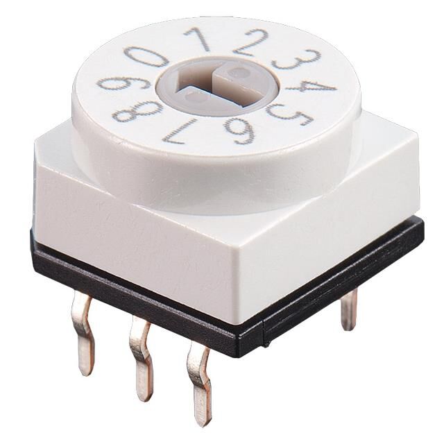SWITCH ROTARY DIP  HEXADECIMAL 1
