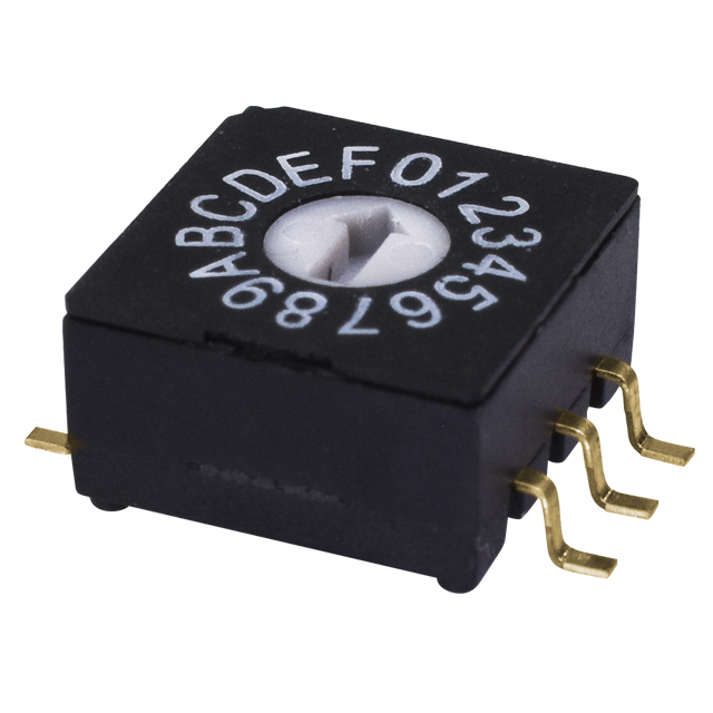 SWITCH ROTARY DIP BCD 0.025A 24V