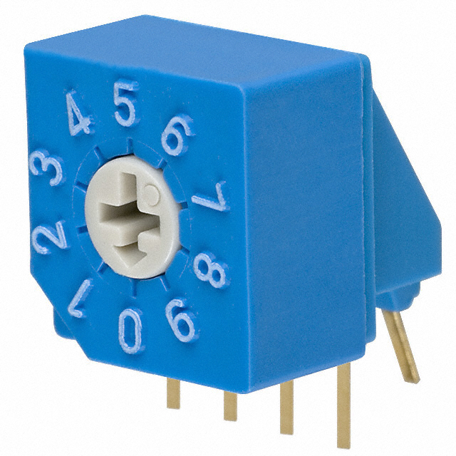 SWITCH ROTARY DIP BCD 0.1A 5V